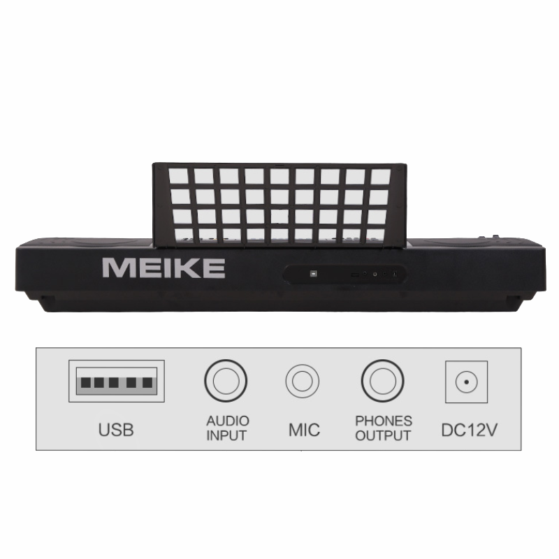 Electronic Keyboard Lighting MK 61 Keys Musical Instruments for Beginner