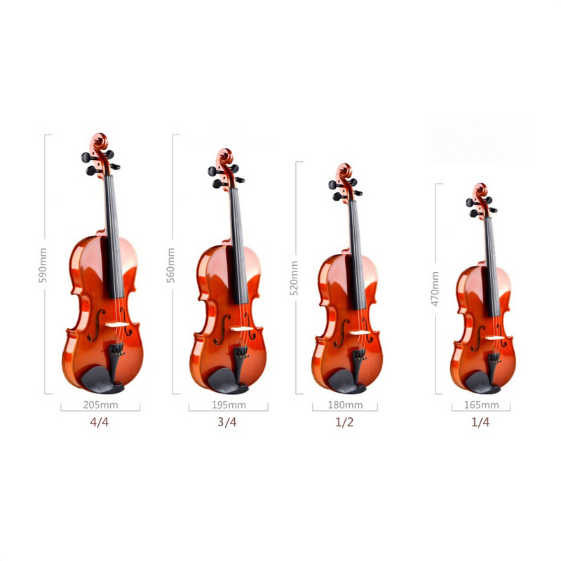 Violin - Maple Wood - 4/4 - Adult Children Grade Test Professional Playing Violin