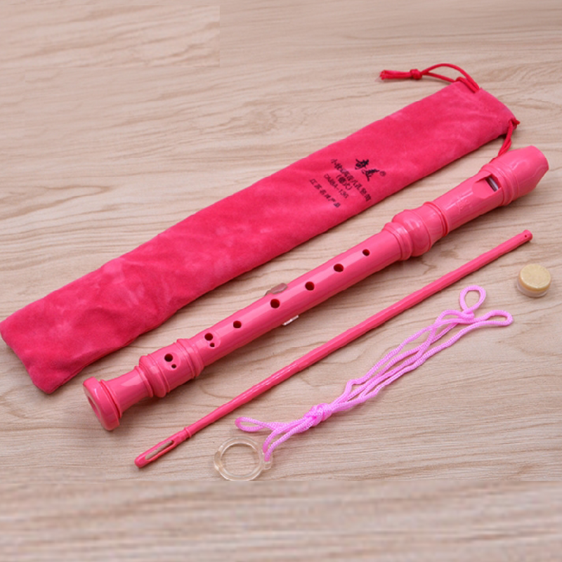 Woodwinds Instrument - Recorder - 8 Holes - Pink