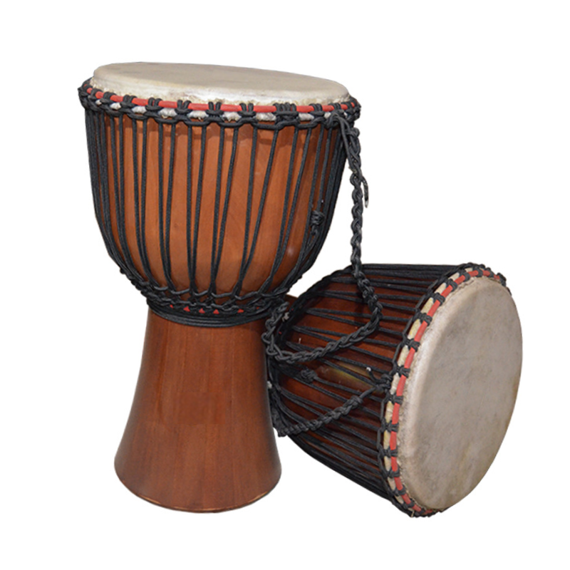 Drum - African Drum - Goat Drumhead - 8 / 10 / 12 Inches with Bag