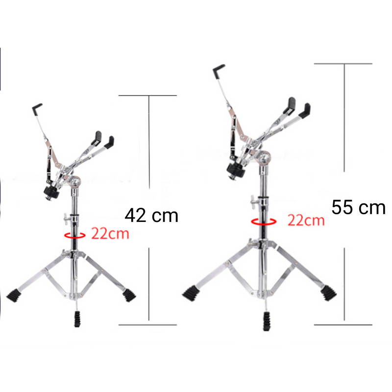Drum - Drum Practice Pad with Sticks & Strorage Bag & Stand