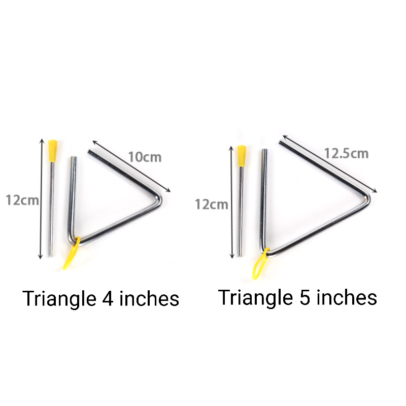 Percussion - Triangle Musical Instrument - Various Size