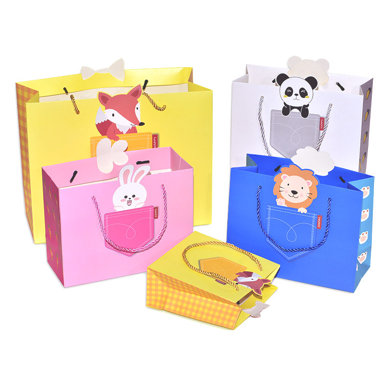 Premium Gift Bags with Handles for All Occasions - Animal Gift Bag